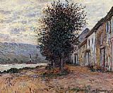Seine Canvas Paintings - The Banks of the Seine